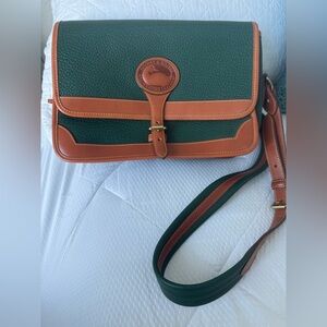 Dooney & Bourke- Beautiful Green Vintage Crossbody Bag - Never Used!